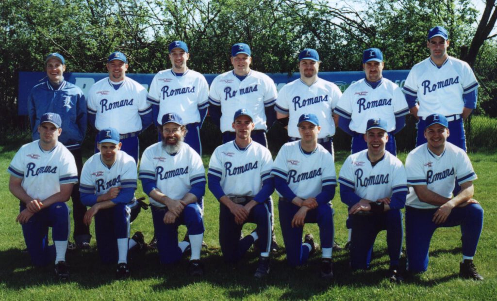 Teamfoto der Bundesligamannschaft der Romans